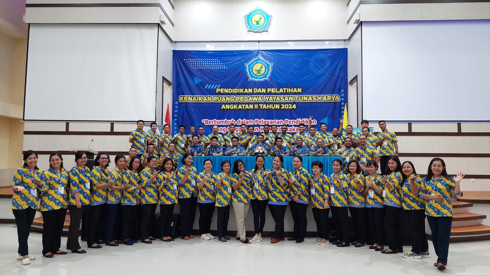 Diklat kenaikan ruang pegawai YTK angkatan II tahun 2024 wilayah Babel